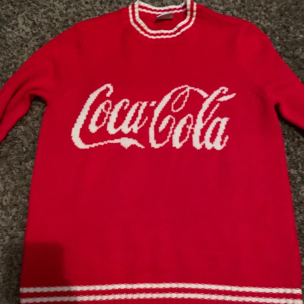coca cola sweater